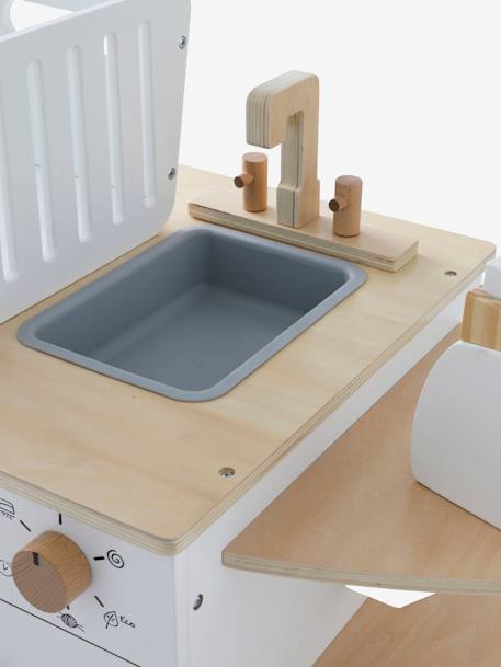 Machine à laver et à repasser en bois FSC® blanc 8 - vertbaudet enfant 