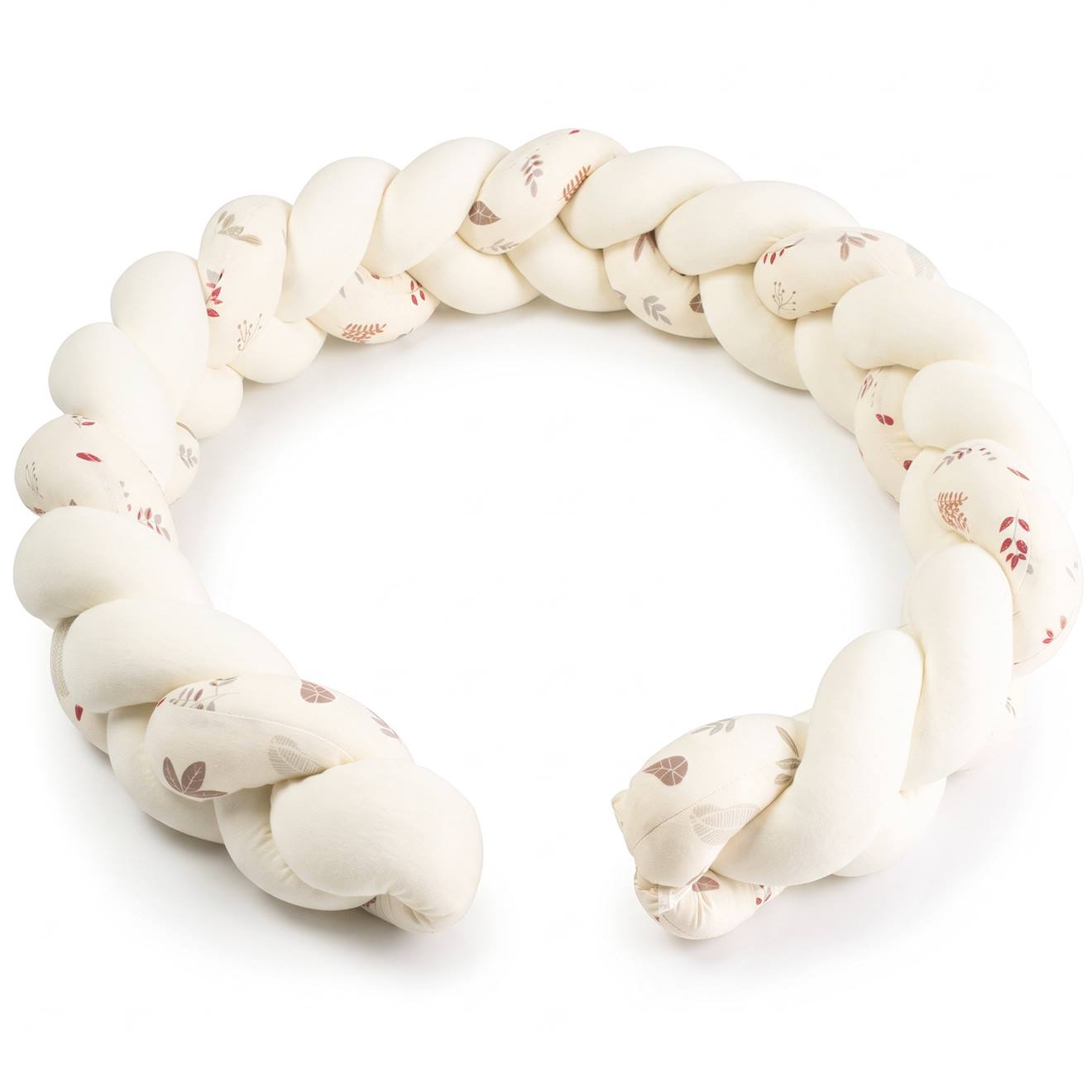 Tresse Décorative 3 Brins En Gaze De Coton Aube Écru
