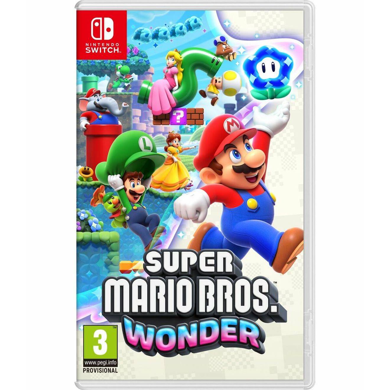 Super Mario Bros Wonder - Jeu Vidéo Switch Multicolore