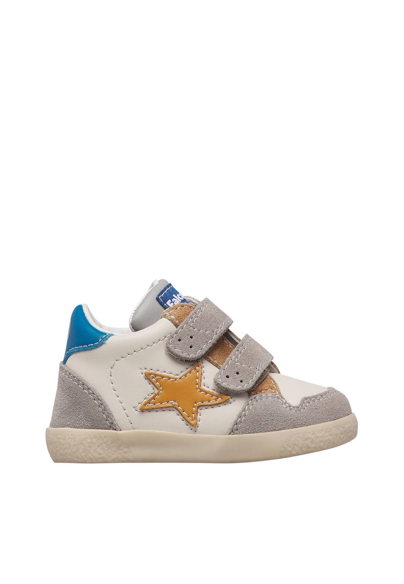 Baskets Montantes Garçon En Cuir Et Daim Alnoite High 2 À Scratch Gris-citrouille Baskets Montantes Garçon En Cuir Et Daim Alnoite High 2 À Scratch Gris-citrouille