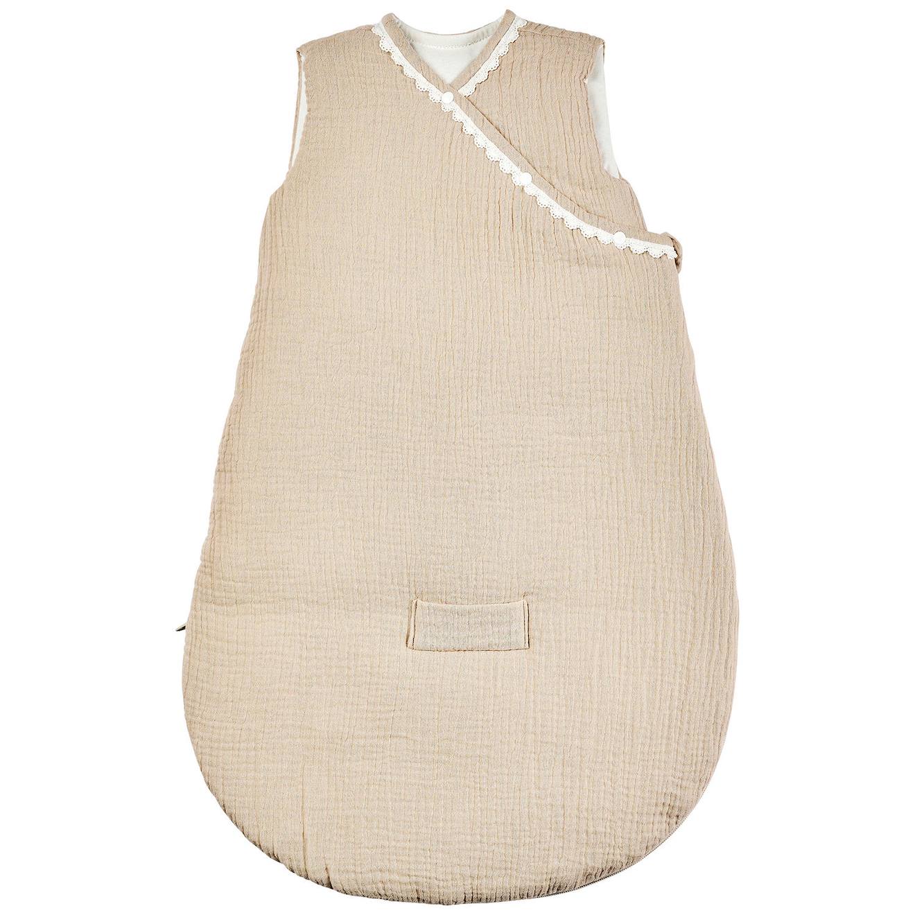 Gigoteuse En Gaze De Coton Tog 2 Fanfan (0-6 Mois) Beige, Écru