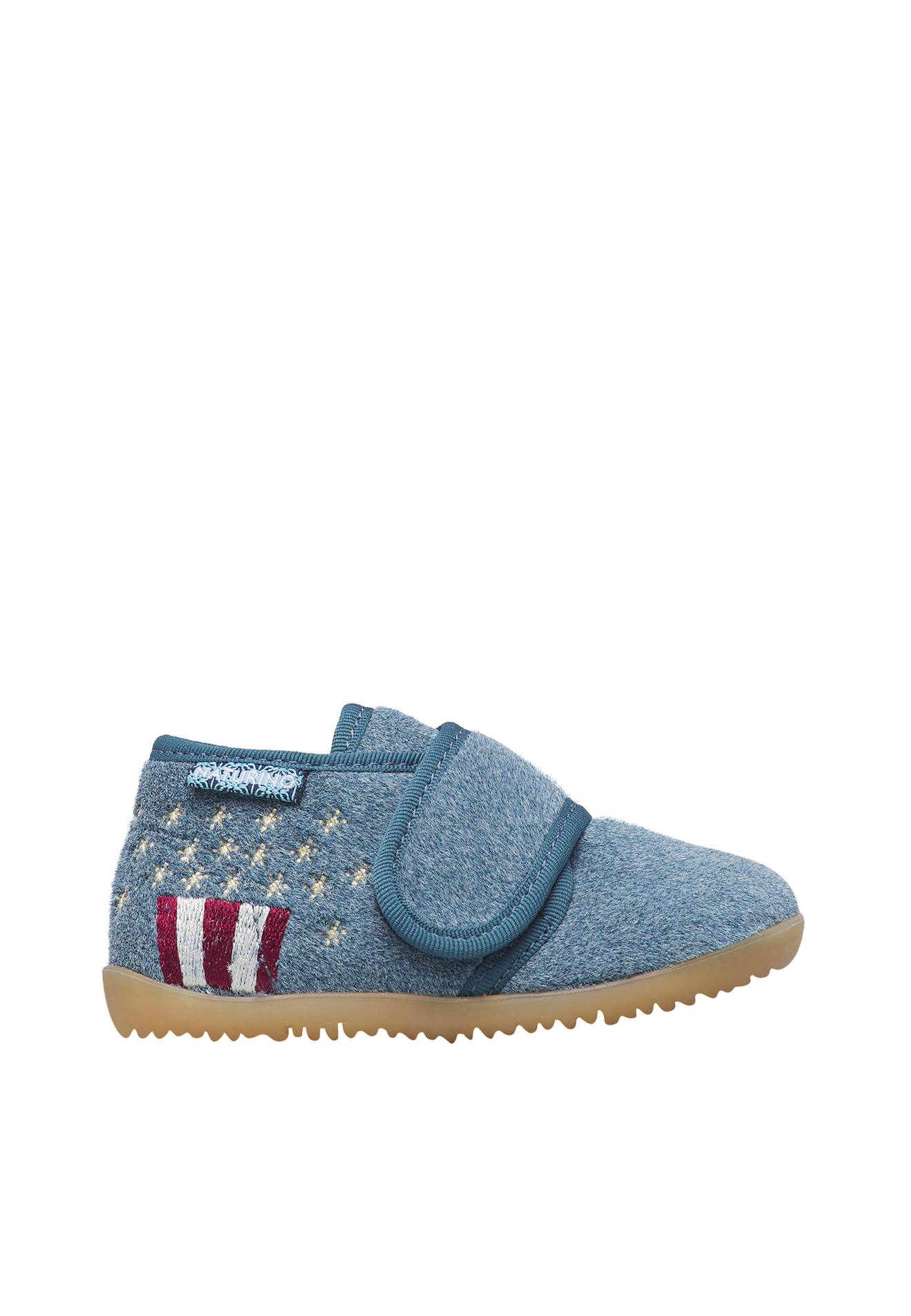 Chaussons Garçon En Tissu Tommys Marine