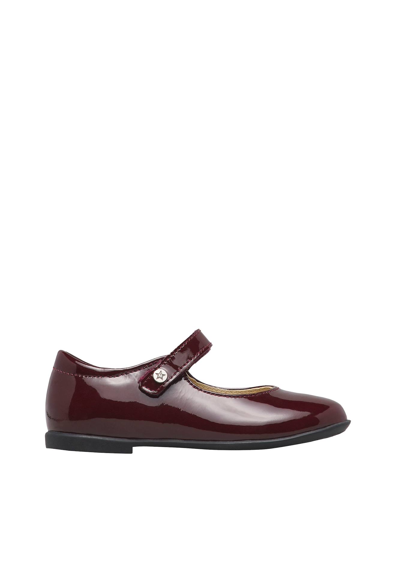Ballerines En Vernis Darling Bordeaux