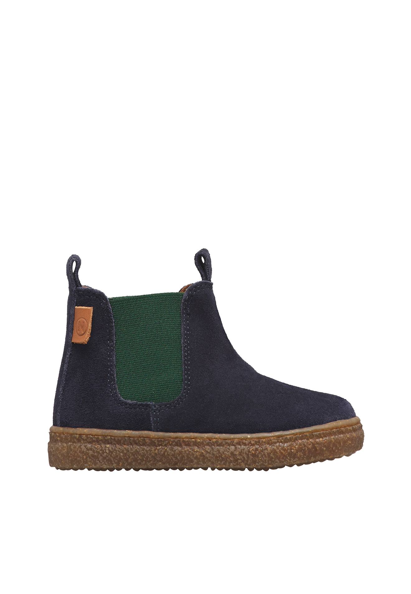 Bottines Chelsea Enfant En Daim Figus Bleu-vert Bottines Chelsea Enfant En Daim Figus Bleu-vert