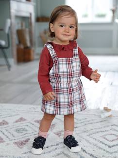 Robe Bebe Fille Jupe Rouge Robes Et Jupes Bebe En Ligne Vertbaudet