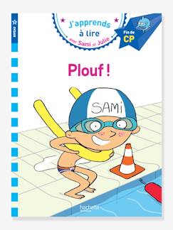 Jouet-Livres-Livres éducatifs-Livre éducatif J’apprends à lire avec Sami et Julie - Plouf !, niveau 3 HACHETTE EDUCATION