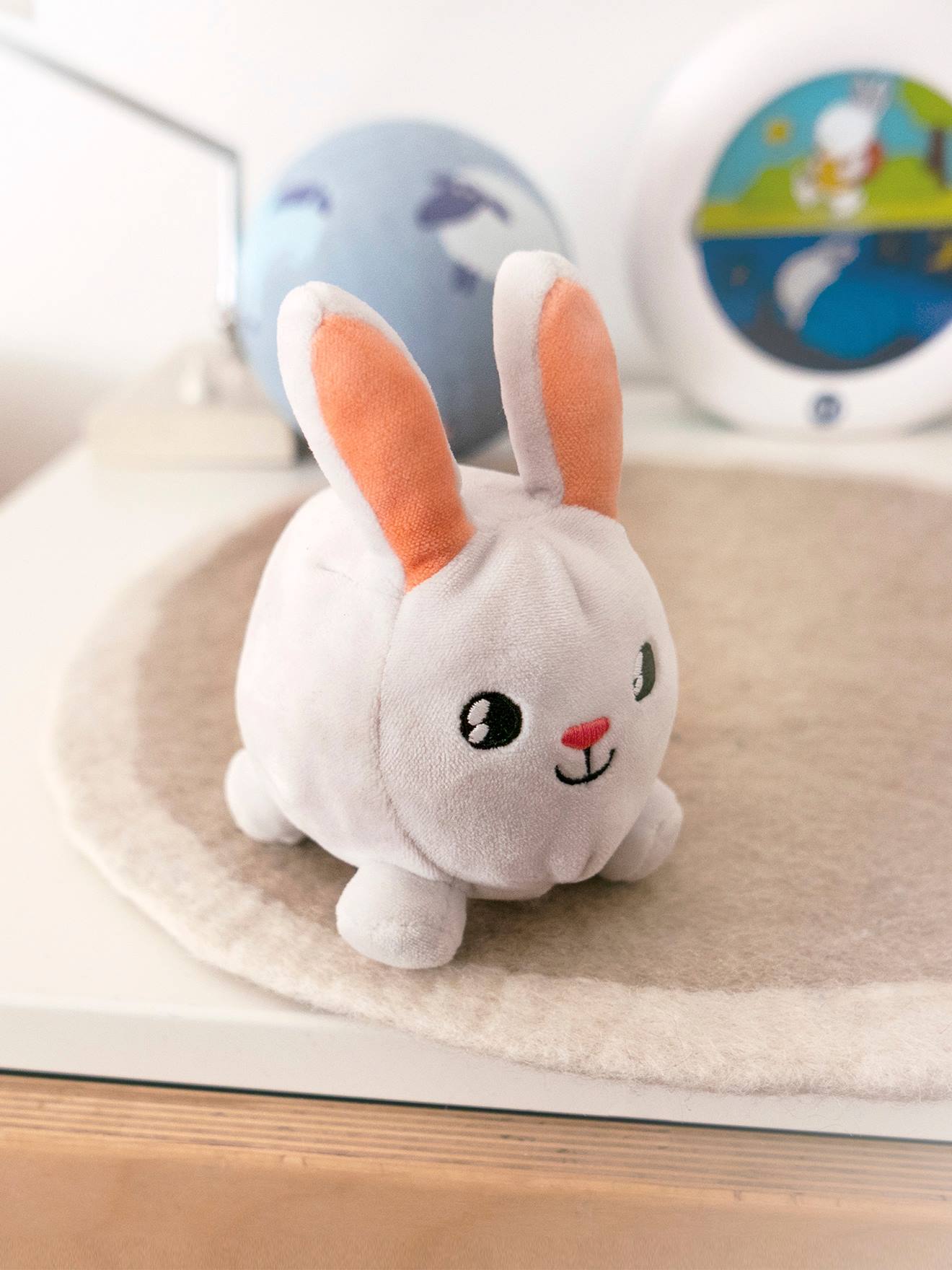 Veilleuse Peluche Portable Pabobo Shakies Lapin