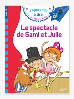 Jouet-Livres-Livres éducatifs-Livre éducatif J’apprends à lire avec Sami et Julie - Le spectacle de Sami et Julie, niveau 3 HACHETTE EDUCATION