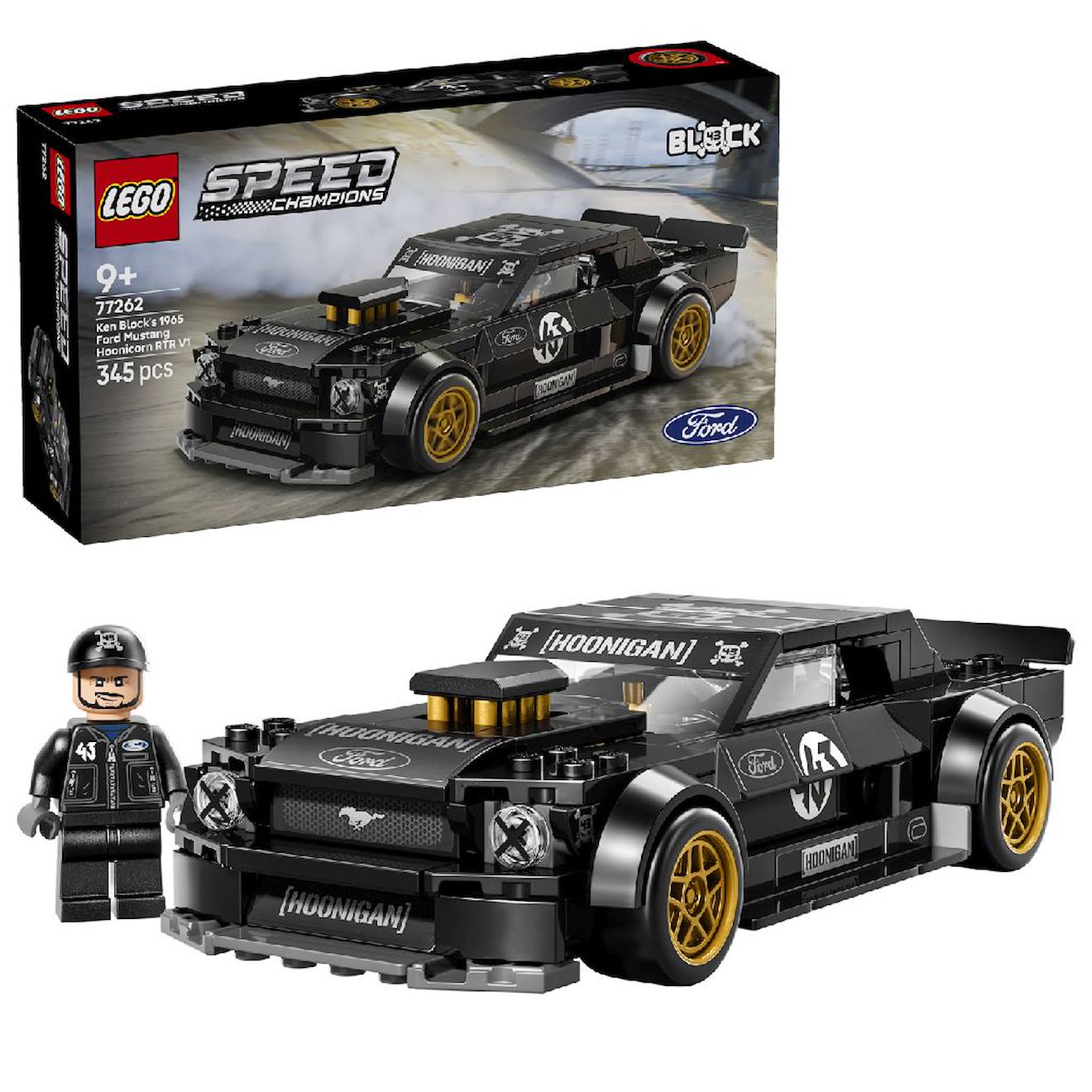 La Ford Mustang Hoonicorn V1 De 1965 De Ken Block 77262 Noir