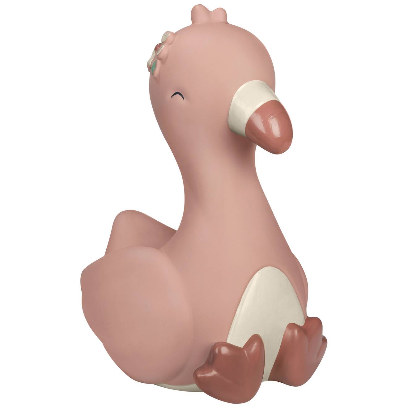 Veilleuse Flamant Rose Safari Friends Blanc, Rose