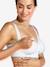 Soutien-gorge grossesse et allaitement sans coutures Carri-gel Blanc+Noir 3 - vertbaudet enfant 