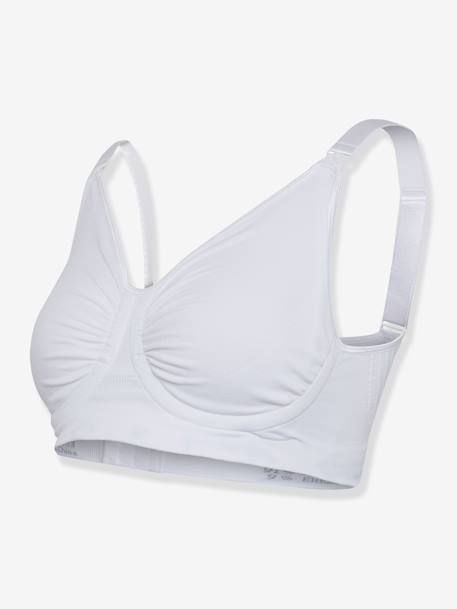Soutien-gorge grossesse et allaitement sans coutures Carri-gel Blanc+Noir 5 - vertbaudet enfant 