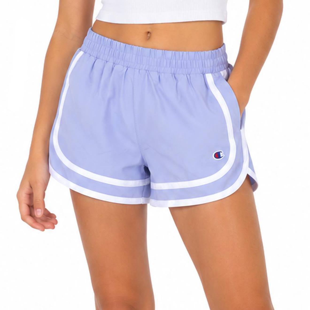 Short Fille Varsity Violet