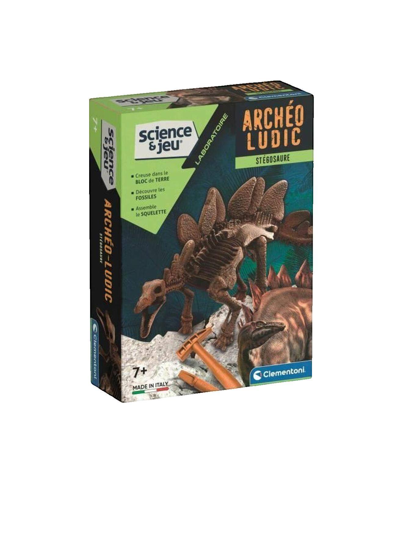 Kit De Fouille Enfant Archéo Ludic Stégosaure Beige Kit De Fouille Enfant Archéo Ludic Stégosaure Beige