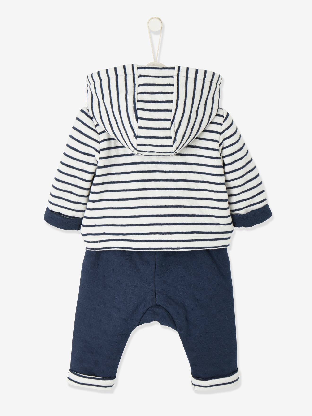 Ensemble Marin Bebe Garcon Bleu Nuit Vertbaudet