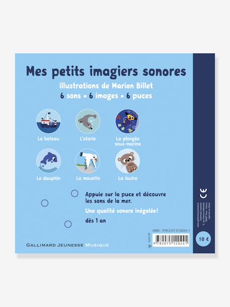 Livre sonore La mer GALLIMARD JEUNESSE bleu 2 - vertbaudet enfant 