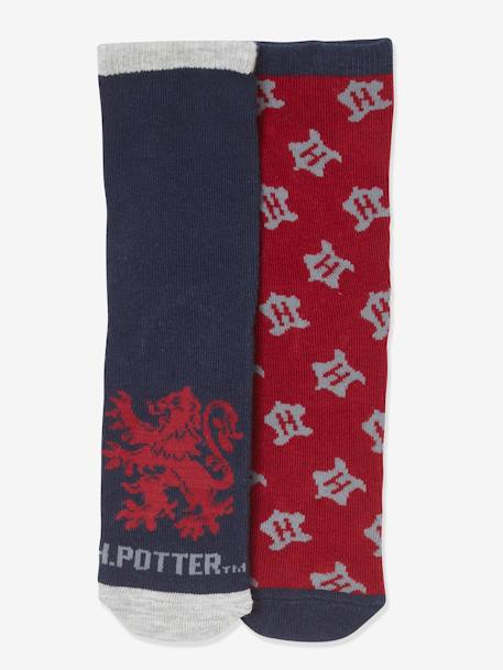 Garçon-Lot de 2 paires de chaussettes Harry Potter