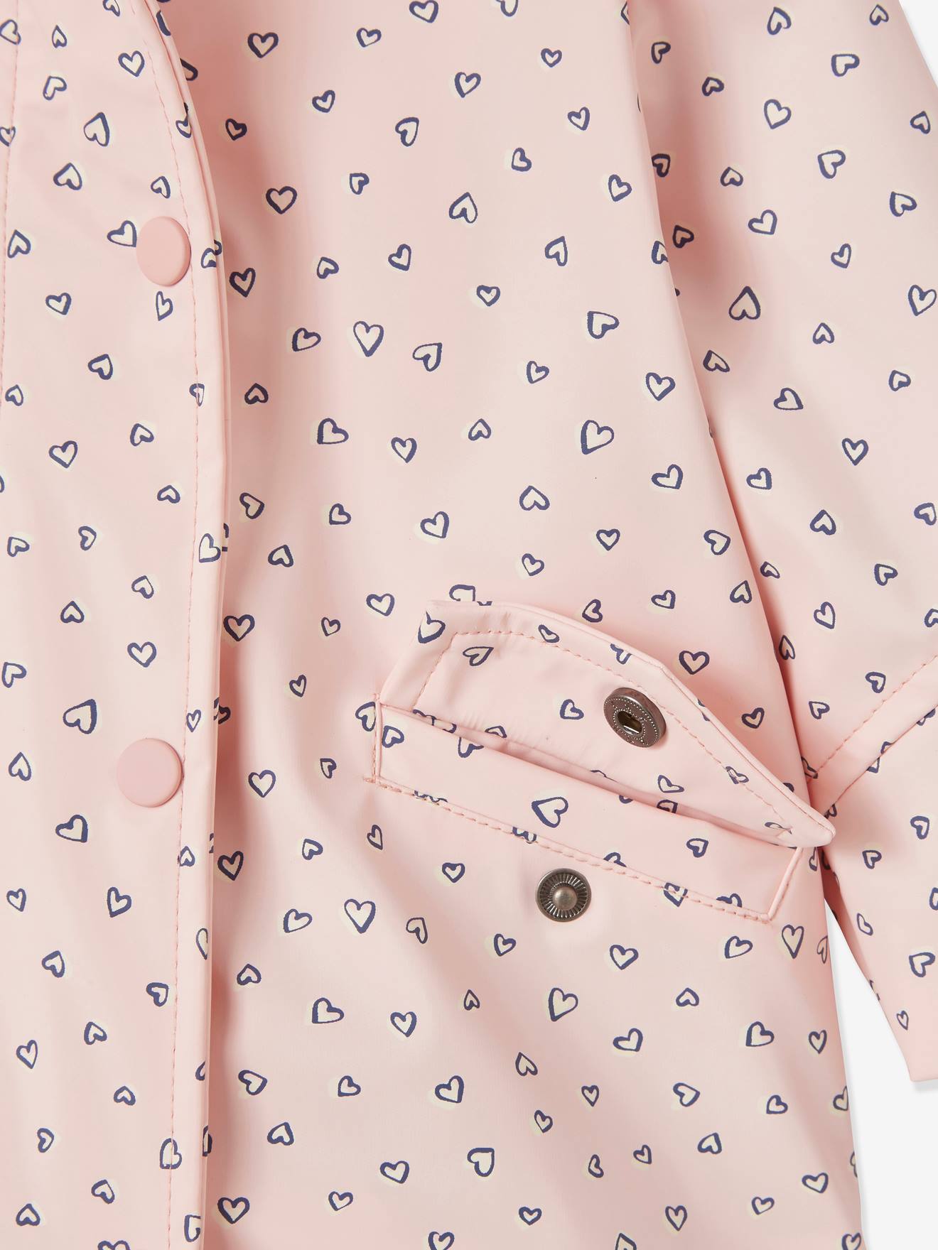 Cire Bebe Fille Double Fausse Fourrure Vieux Rose Vertbaudet