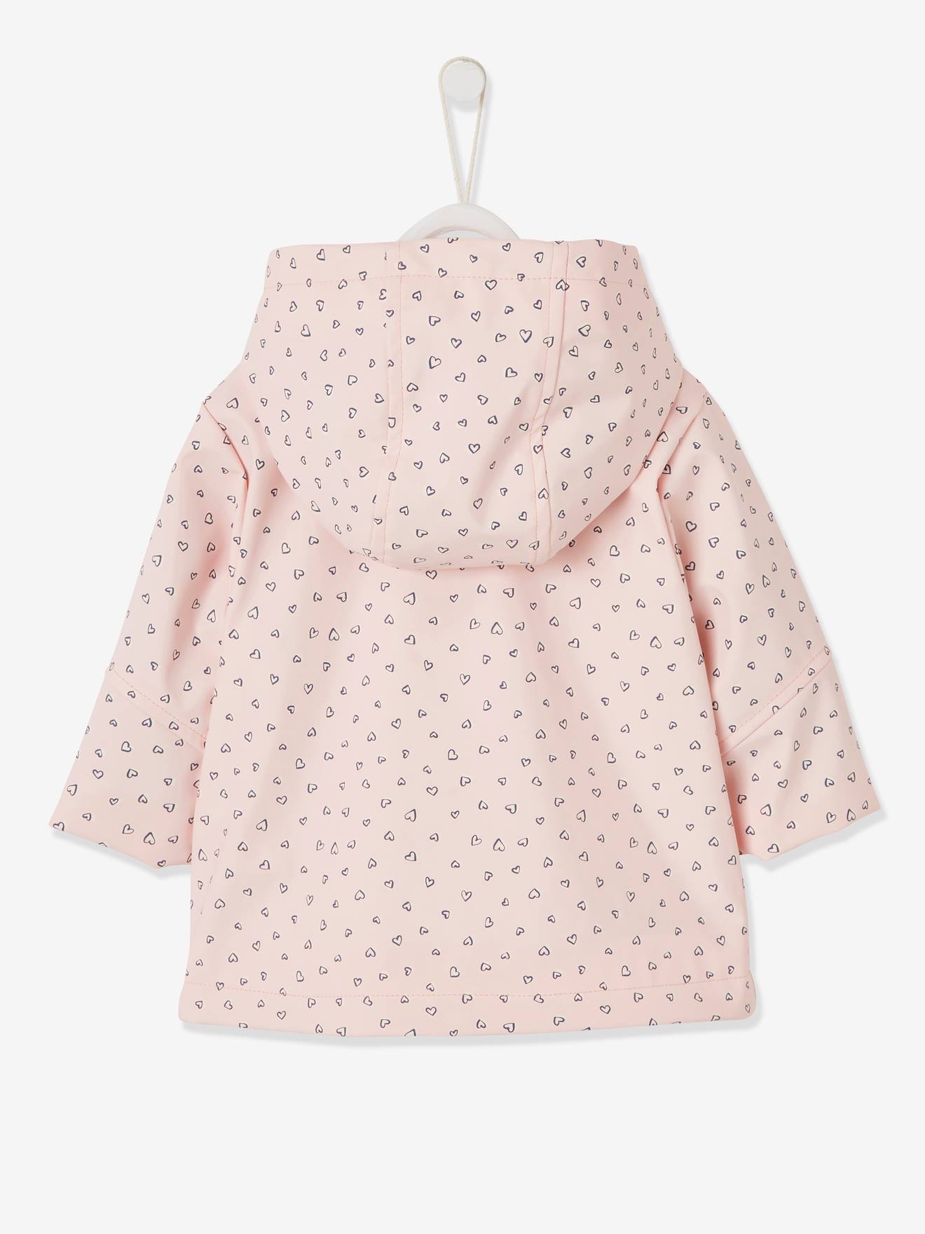 Cire Bebe Fille Double Fausse Fourrure Vieux Rose Vertbaudet