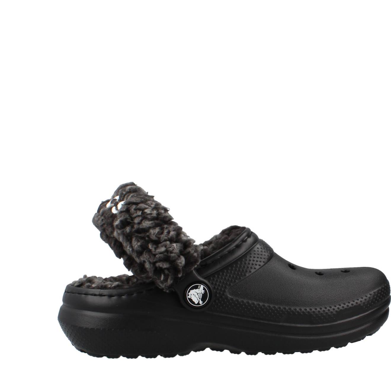 Tongs Fille Modèle 212856c Classic Fleece Lined Noir