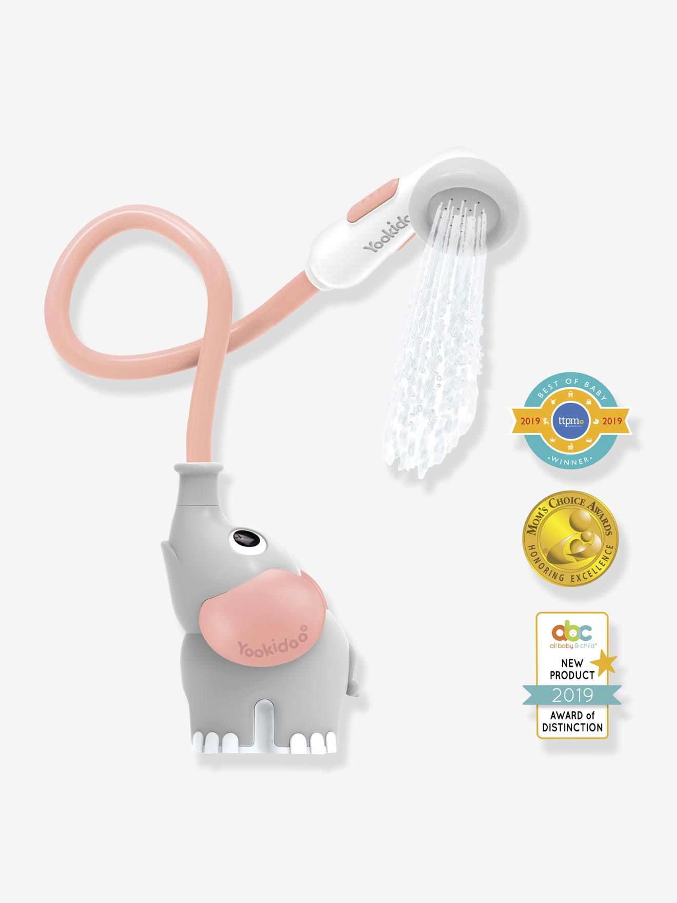 Douchette éléphant rose (Yookidoo) - Image 1