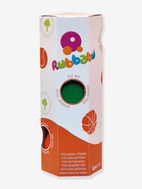 Pack De 3 Balles Sensorielles Rubbabu Multicolore Rubbabu