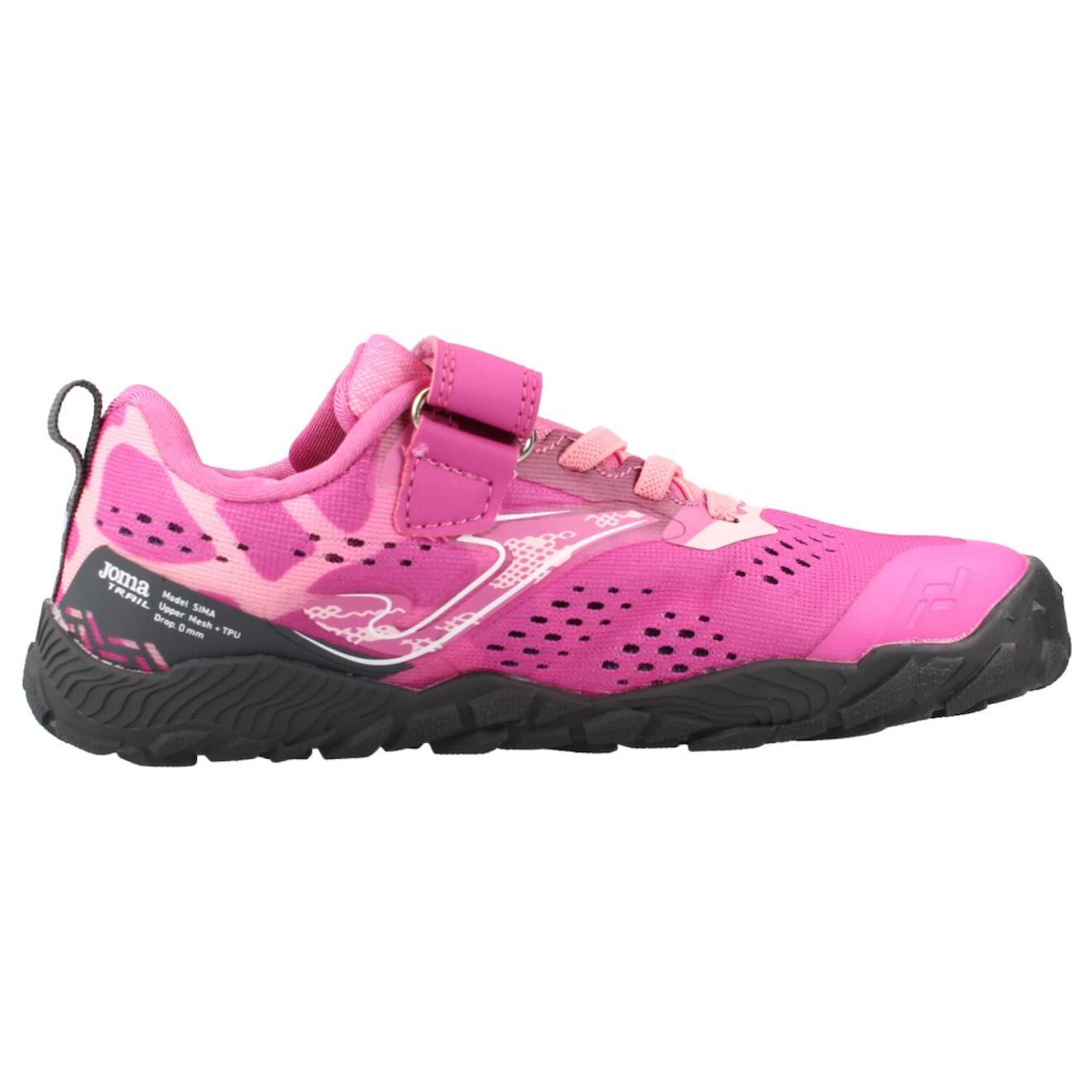 Basket Fille Modèle Bfsimjw2610v Zapatilla Trail Barefoot Rose Rosa
