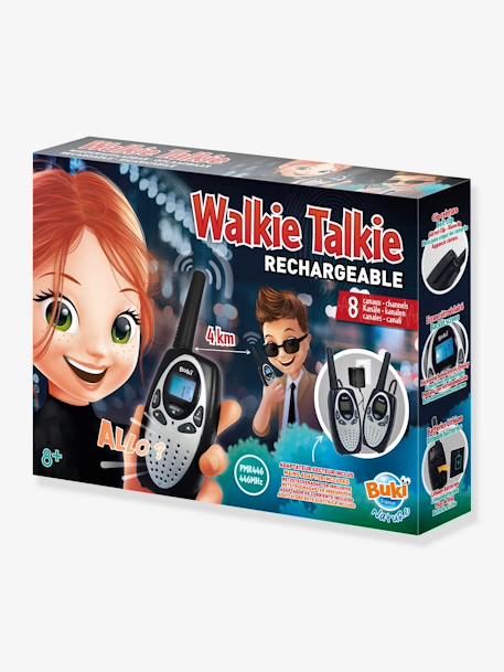 Talkie Walkie rechargeables BUKI NOIR 4 - vertbaudet enfant 