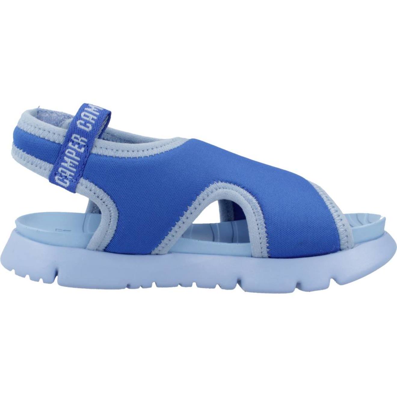 Sandales Bébé Garçon En Textile Olas Sierra/mirasand Bleu Et Vert