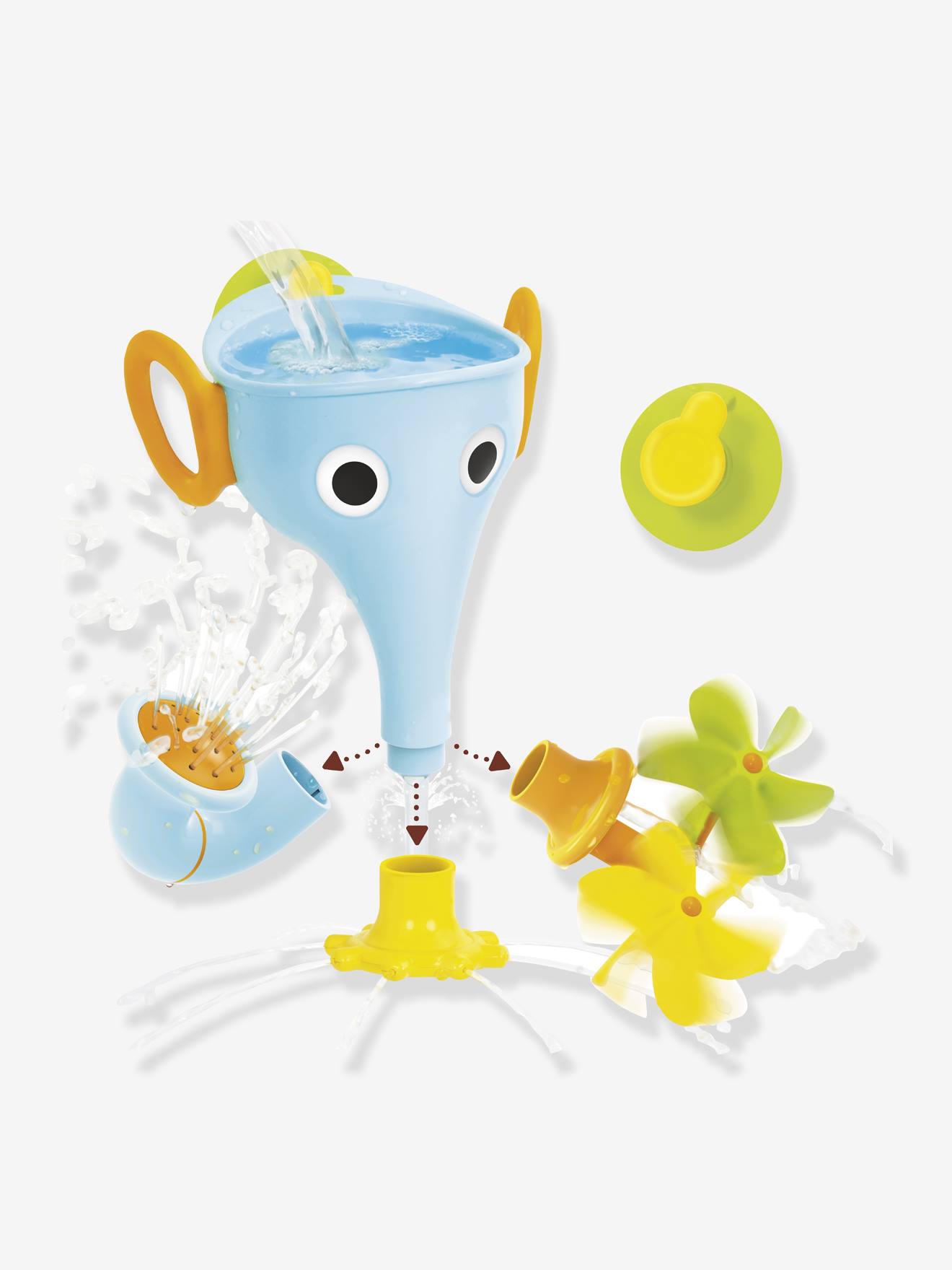 Eléphant de bain bleu (Yookidoo) - Image 2