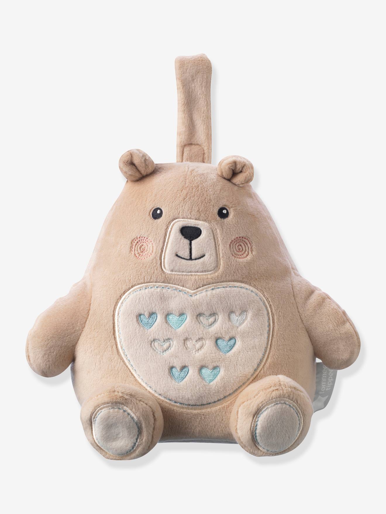 Peluche aide au sommeil rechargeable TOMMEE TIPPEE Bennie l’ourson beige