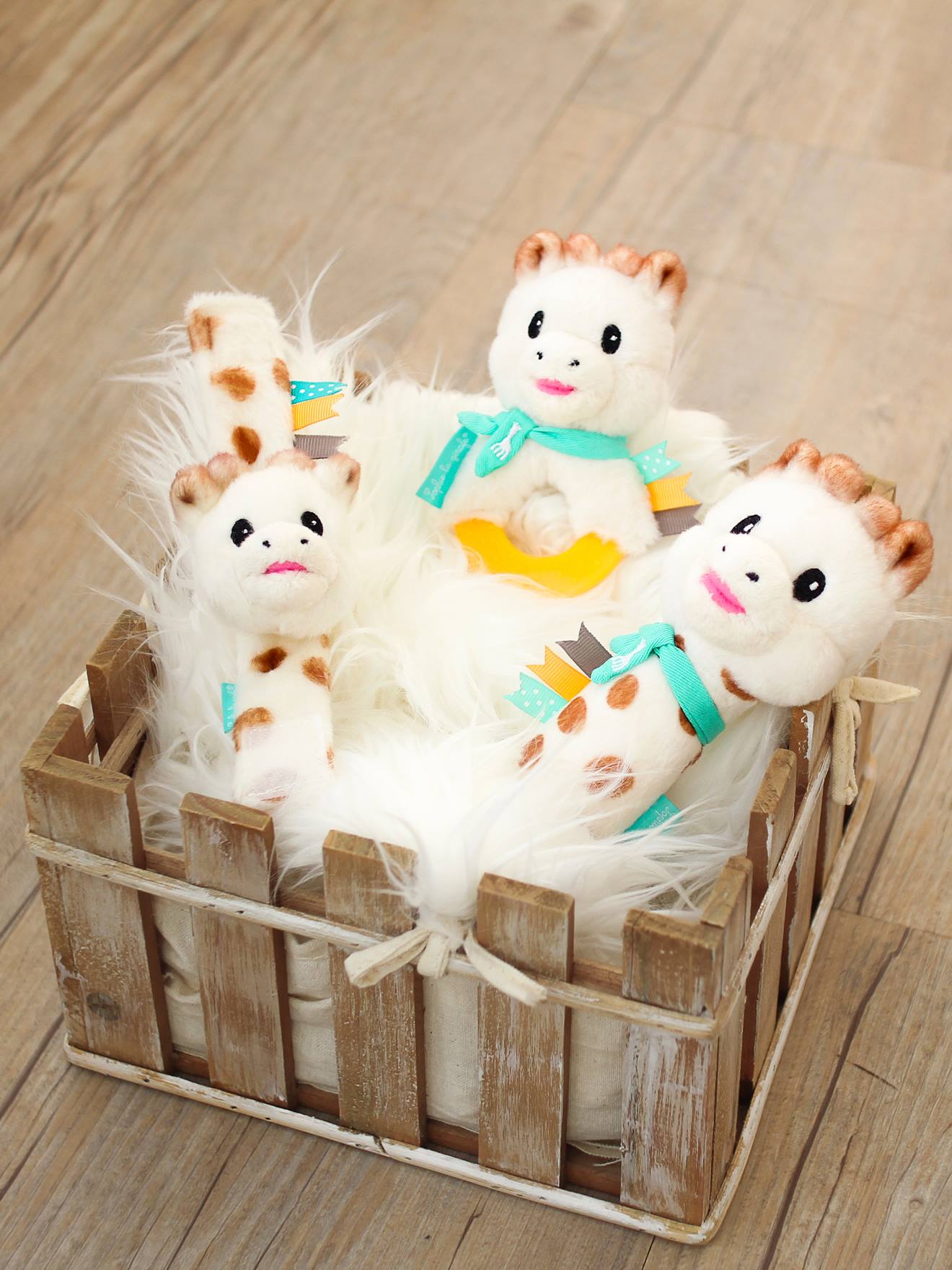 Hochet peluche à mordiller Sophie la Girafe beige (Sophie la girafe) - Image 1
