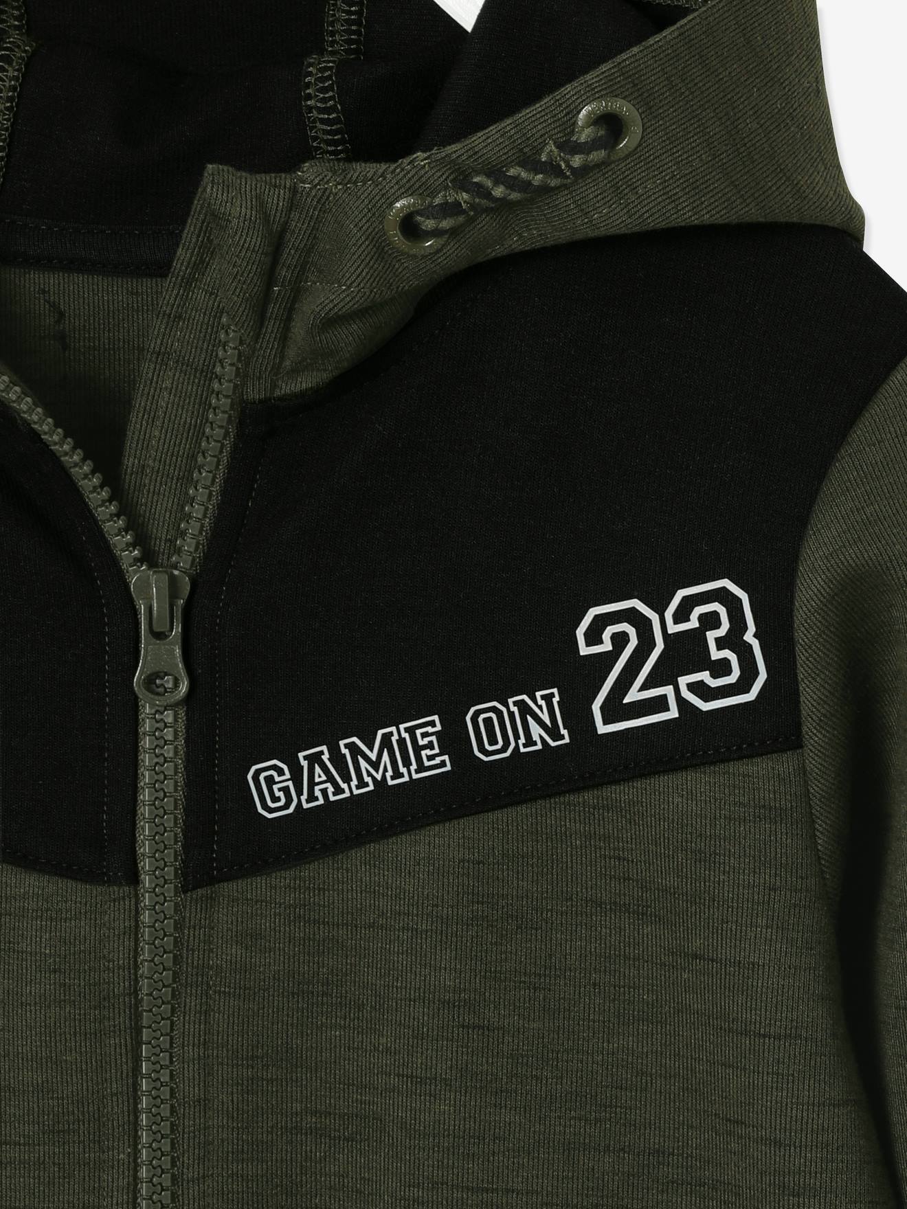 Sweat-shirt Enfant A2Z 4 Kids - Sweat Capuche Décontracté Navy 2-3 Ans