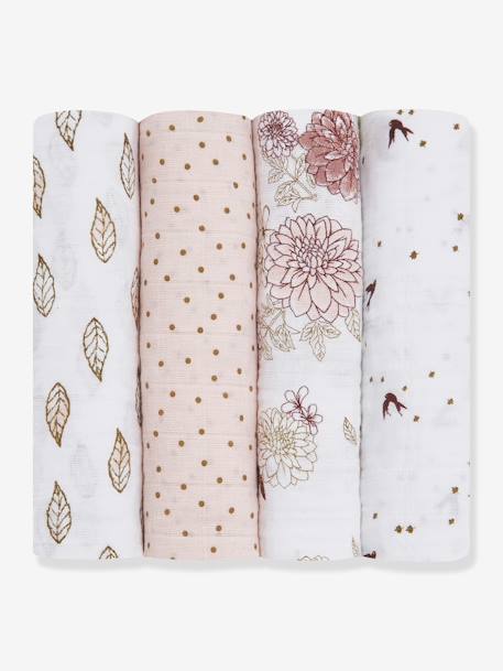 Lot De 4 Maxi Langes Grand Format Aden Anais Dahlias 3 Imprimes Sur Fond B Aden And Anais Lot De 4 Maxi Langes Grand Format Aden Anais Dahlias 3 Imprimes Sur Fond B Aden And Anais