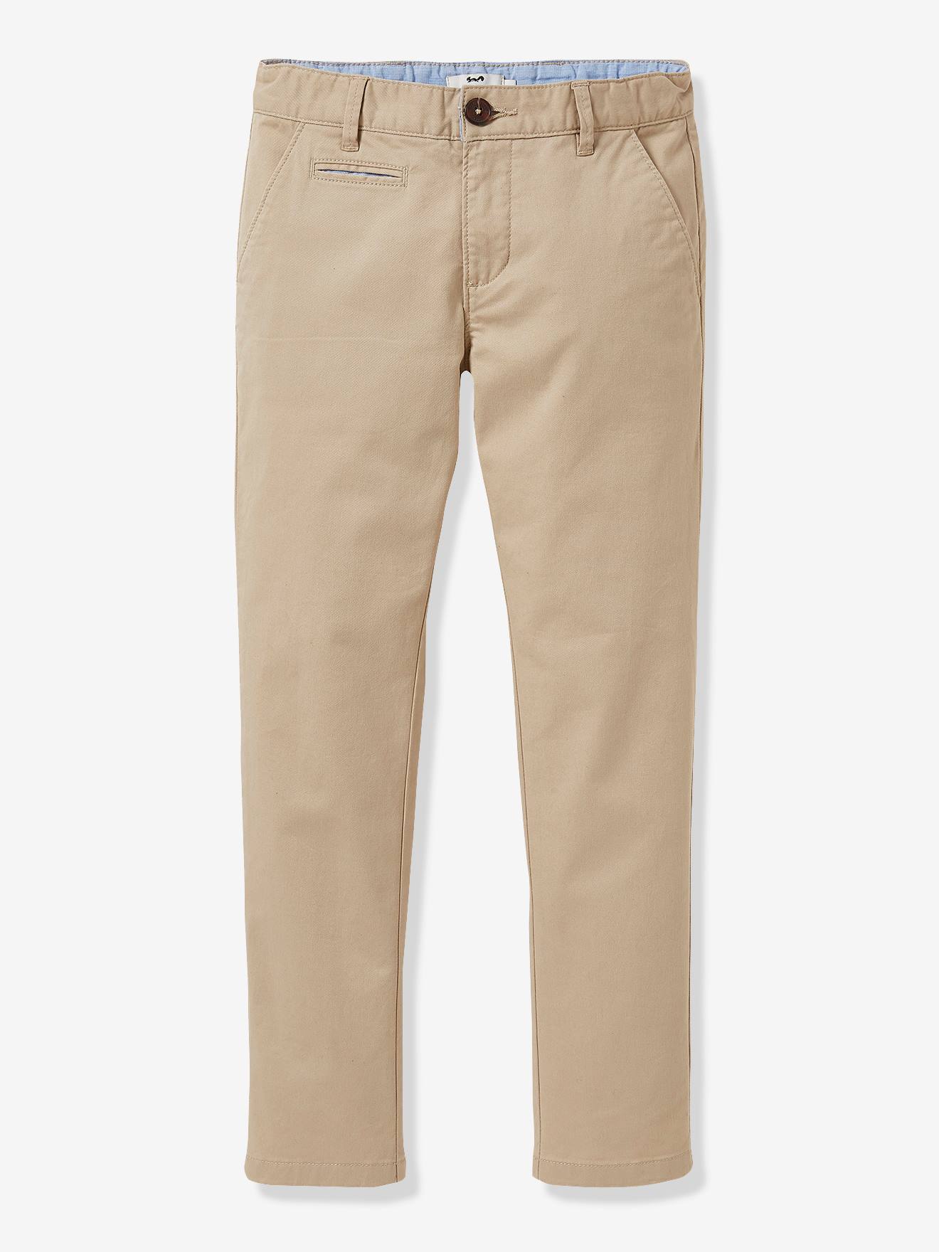 Chino Garçon Beige