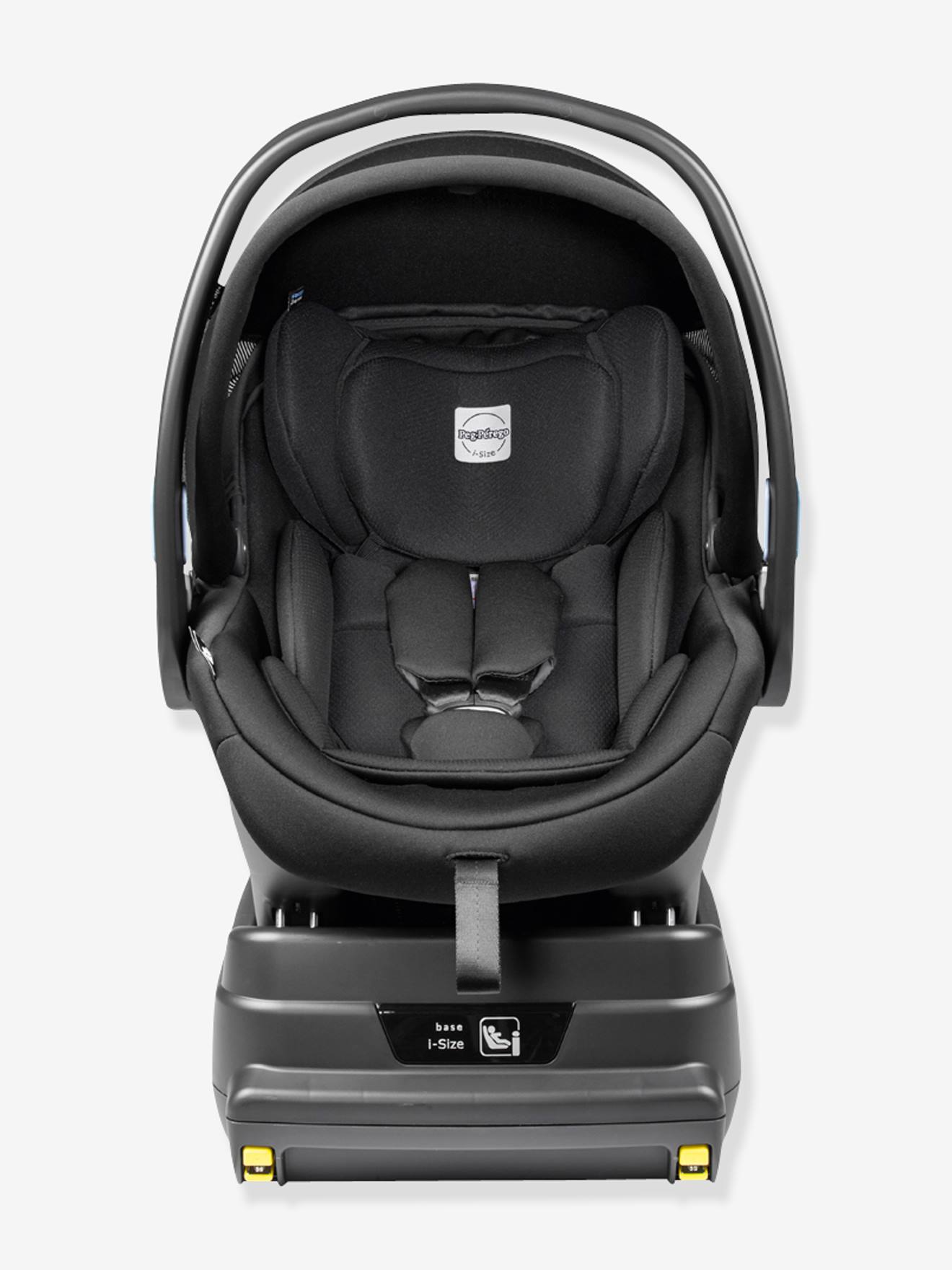 Siège-auto coque + base PEG PEREGO Primo Viaggio I-Size 40 à 83 cm, équivalence groupe 0+ noir (onyx