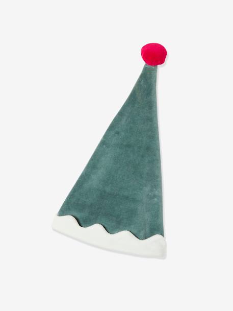 Coffret cadeau de Noël bébé mixte pyjama + bonnet Joyeux Lutin vert sapin 8 - vertbaudet enfant 