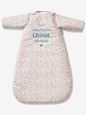 Gigoteuse Bébé Vertbaudet Brocéliande - Manches Amovibles, Bi-matière Molleton Et Coton, TOG 3, 3 Tailles