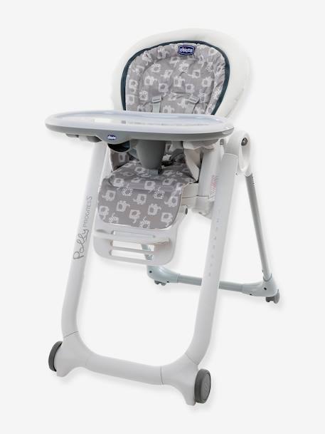Chaise Haute Evolutive Chicco Polly Progres5 Light Grey Chicco