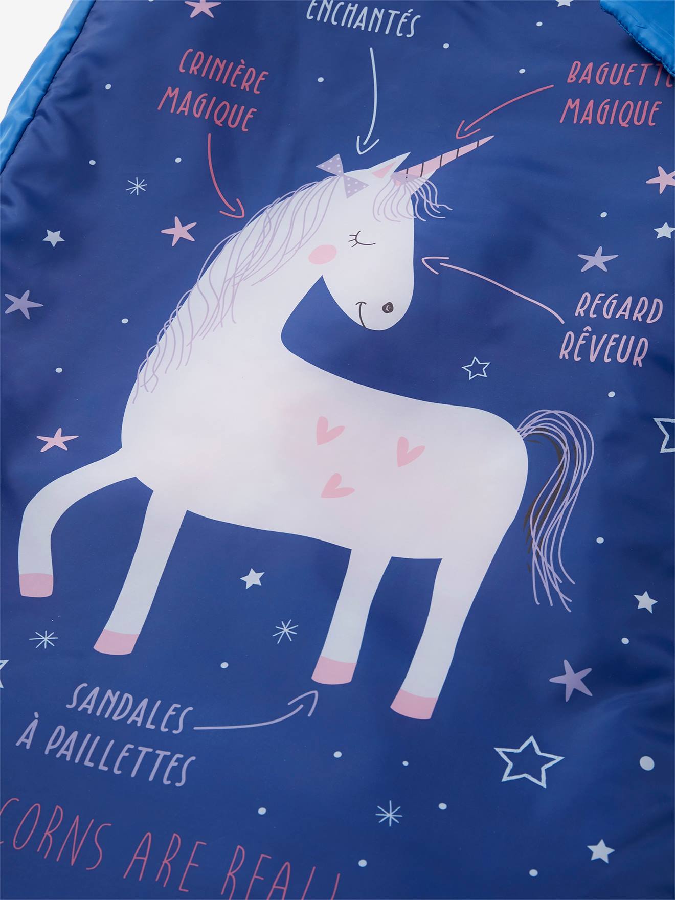 VERTBAUDET Sac de Couchage Renard Vert grisé imprimé TU