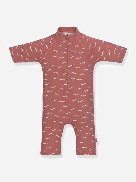 Combinaison De Bain Bebe Anti Uv Lassig Vagues Rouge Lassig