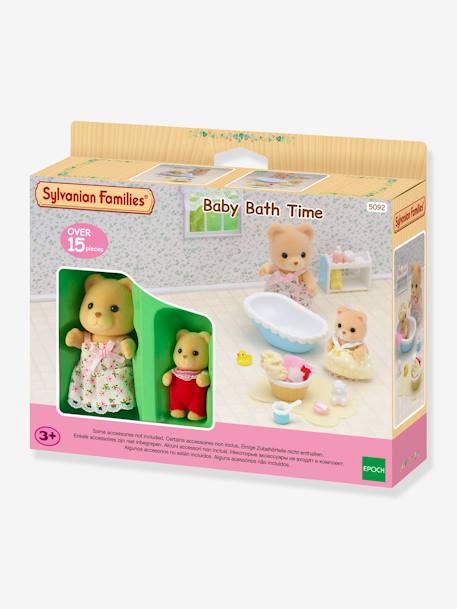 Le Bain De Bebe Ours Sylvanian Families Marron Sylvanian