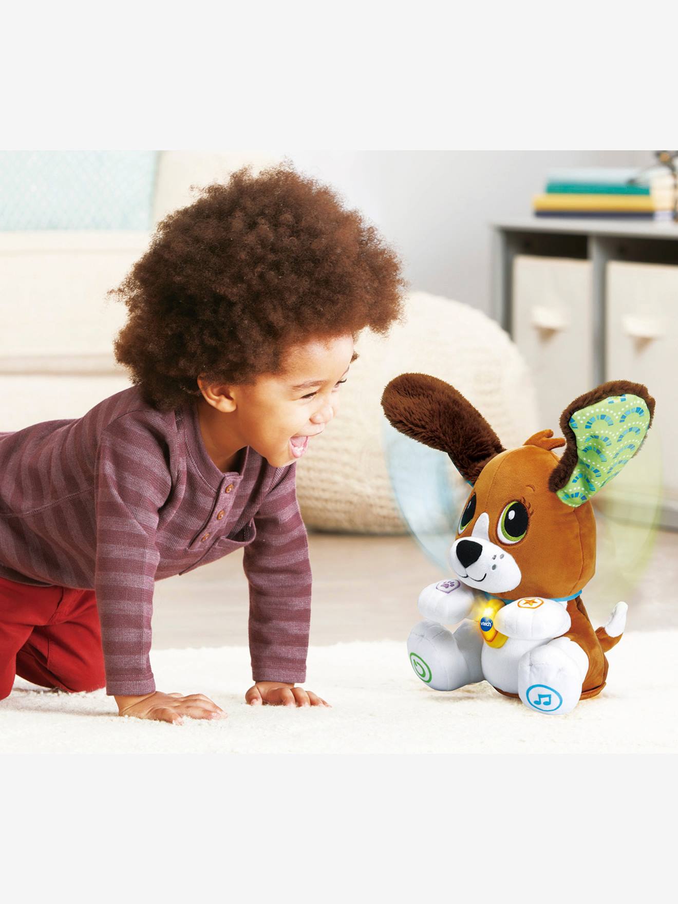 Vtech - Toutou Parle Avec Moi Vtech Beige/blanc