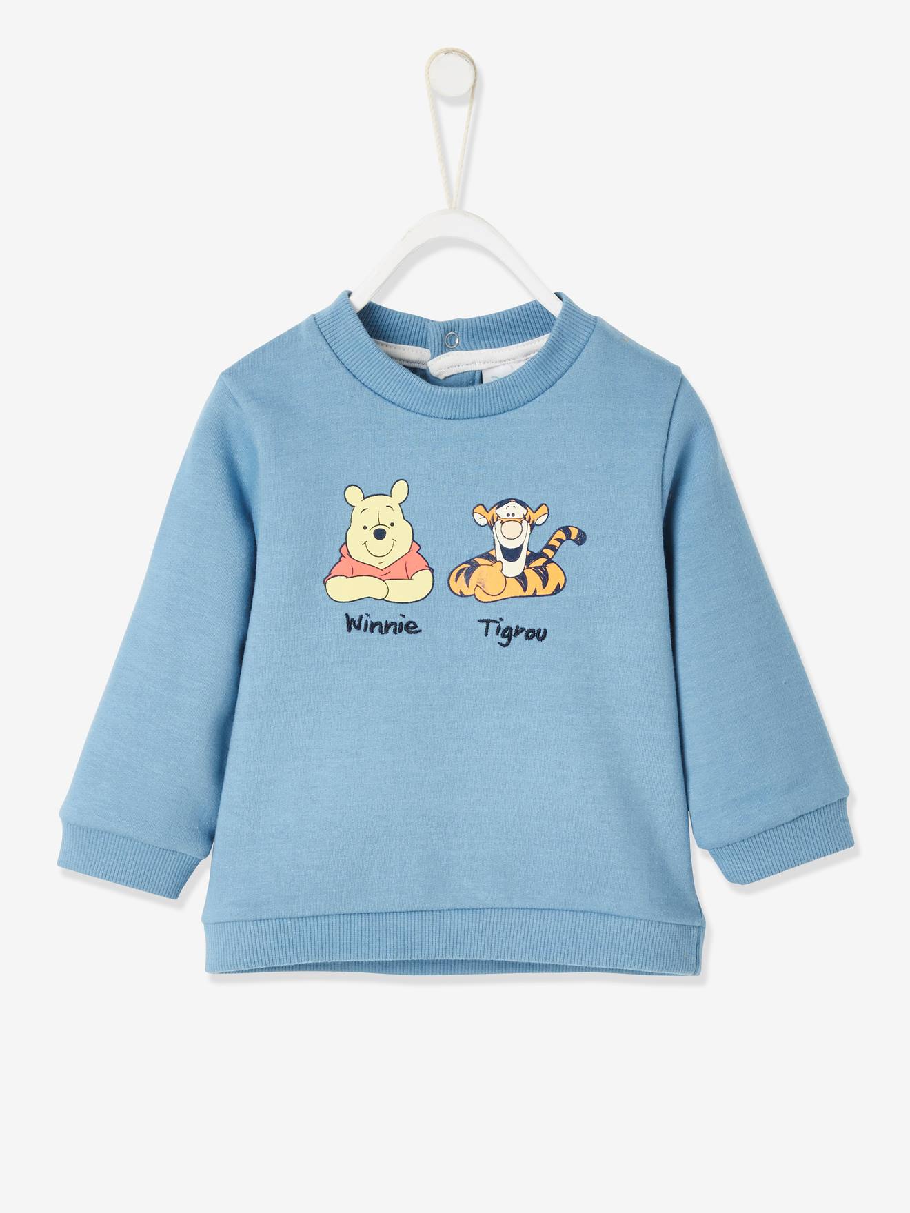 Ensemble Bebe Garcon Disney Winnie L Ourson Sweat Et Pantalon Sarouel Bleu Jean Toutes Les Marques