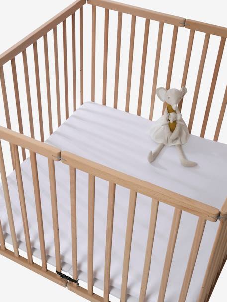 Vertbaudet - Matelas fond de parc 95 x 95 cm blanc