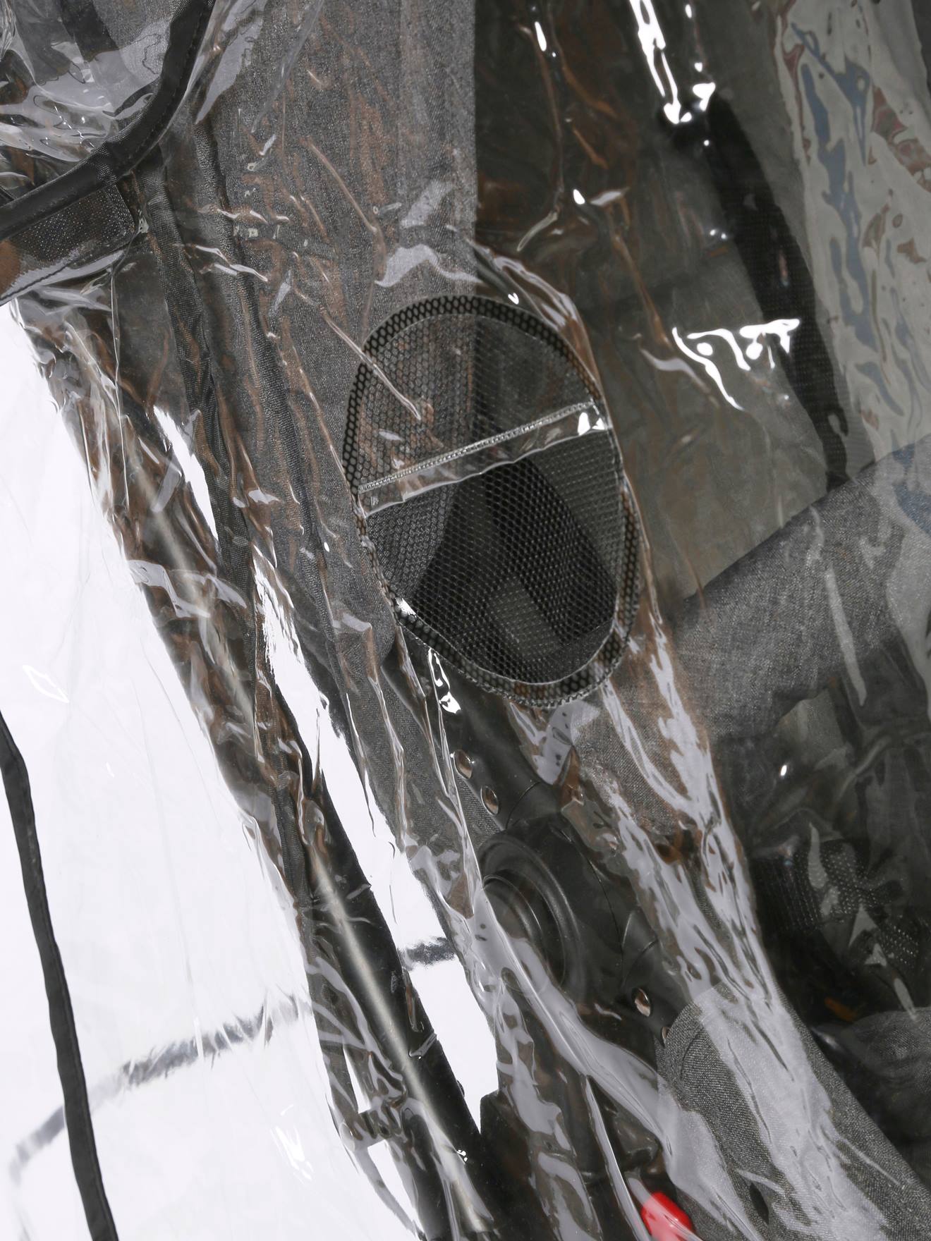 Habillage de pluie universel pour poussette transparent (Vertbaudet) - Image 1