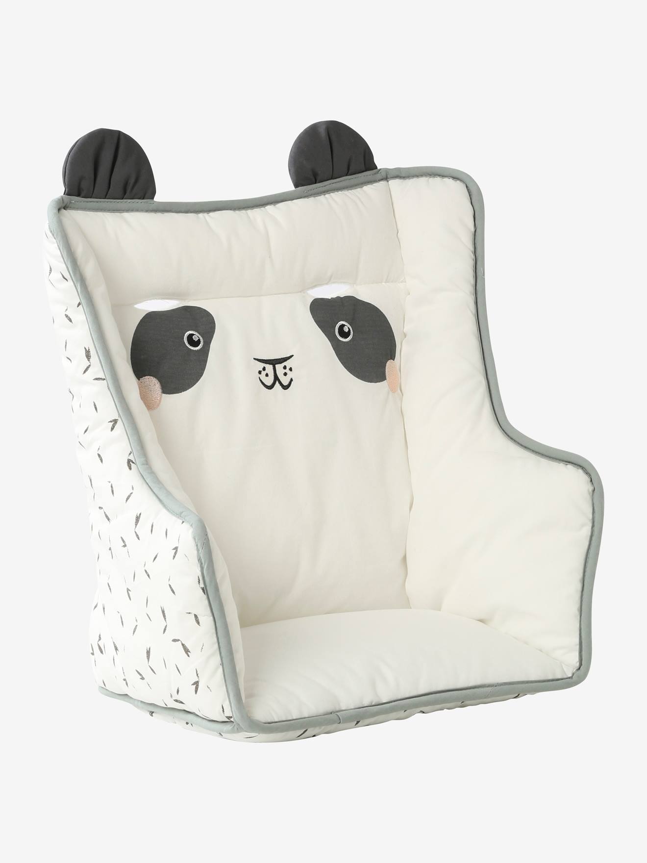 Coussin de chaise haute ivoire panda