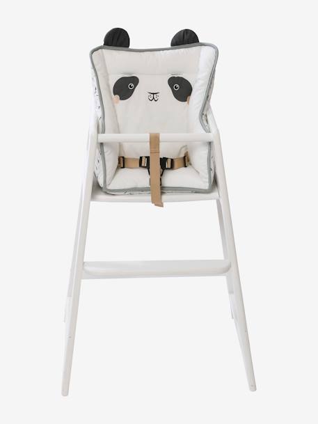 Coussin de chaise haute VERTBAUDET douce provence+ivoire Panda+rayé bleu+sahara 8 - vertbaudet enfant 