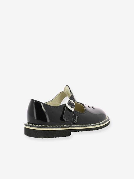 Sandales cuir Dingo ASTER® blanc+vernis noir 11 - vertbaudet enfant 