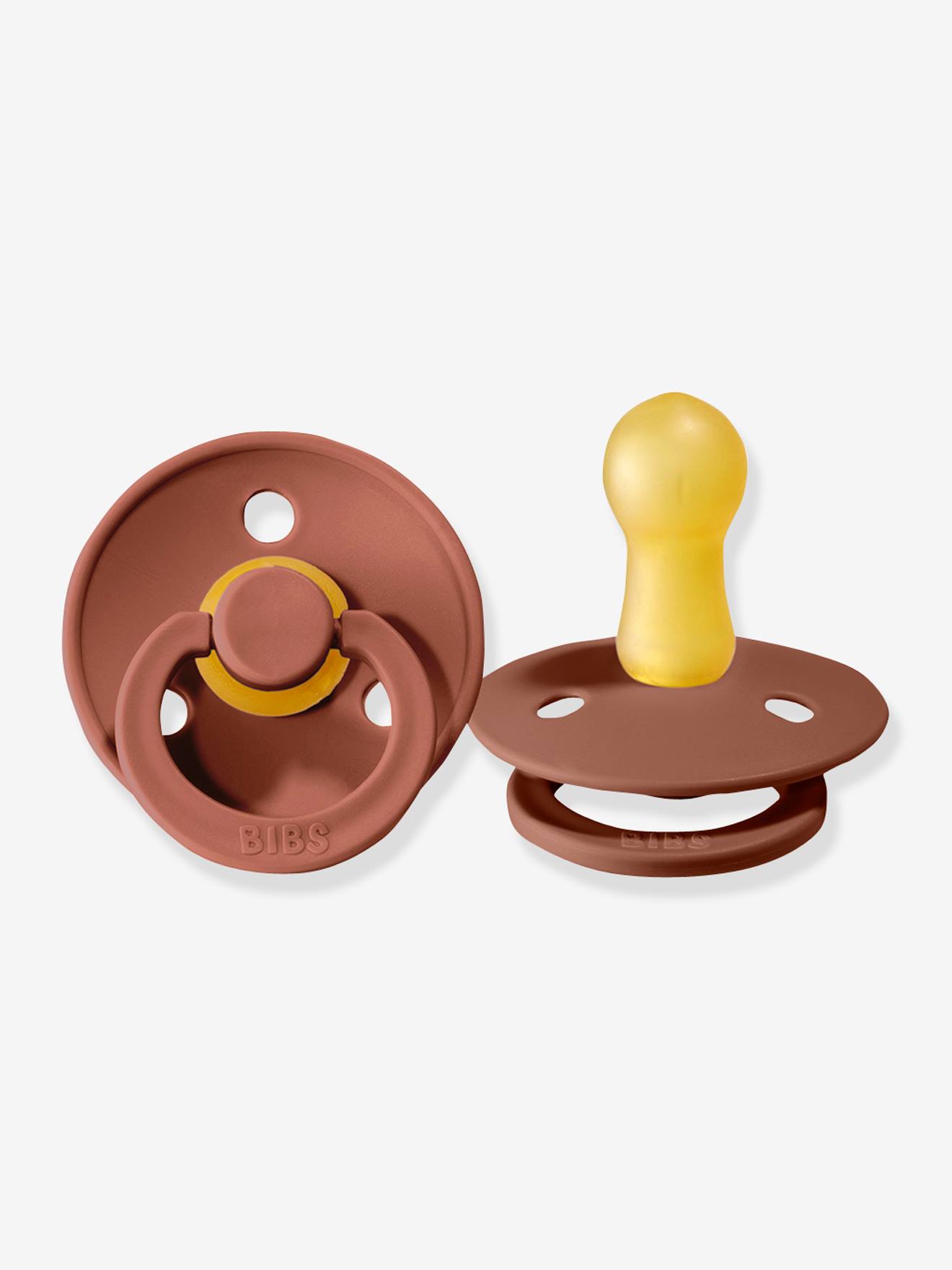 Lot de 2 sucettes-tétines Colour, taille 1 de 0 à 6 mois woodchuck & blush (Bibs) - Image 2